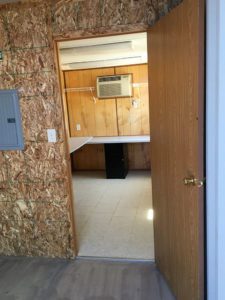 Moon Trailer Leasing, Mobile Offices for Rent, Inside of Moon 20ft Ground Level Office